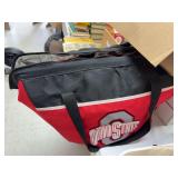 Christmas lights, Ohio state duffle bag, reusable bags