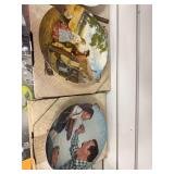 Lot of 10 Knowles collectors plates