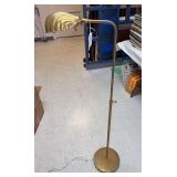 Brass adjustable floor lamp