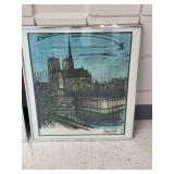 Bernard Buffet signed lithograph