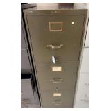 3 drawer metal file cabinet