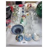Lot of glassware