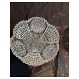 8”.  Cut Glass bowl