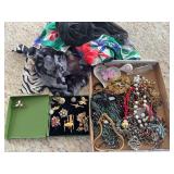 Costume Jewelry, ladies scarves