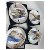 Lot of 11 collector plates