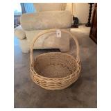 Large 22”d x 22”h woven basket