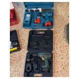 Makita, Black & Decker drills