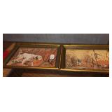 2 bird hunting prints