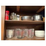 Contents of cabinet