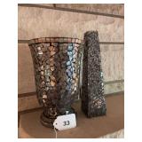 Mosaic style vases
