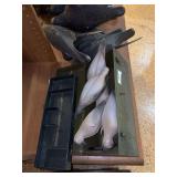Crow decoys, dove decoys