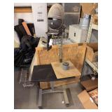 Vintage enlarger & stand on wheels