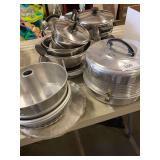 Pots, pans, baking dishes, cake carrier