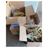 Large lot of clothes hangers