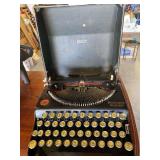 Vintage Remington portable typewriter in case