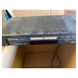 Emerson DVD player, Dynex portable DVD player, cords and accessories