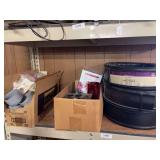 Lawn edging, electrical supplies, minature cast iron stove