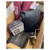 Fishing reel, GARMIN, drill bits, umbrellas, LightStim, miscellaneous