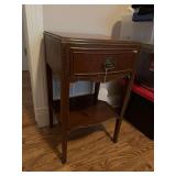 Vintage side table 16 x 14 x 27.5