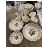 Cunningham & Picket “Spring Violet” china
