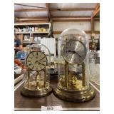 2 anniversary clocks, misc containers