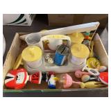 Vintage baby items and potty chair