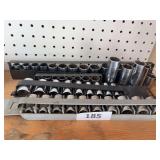 1/2” & 3/8” drive sockets