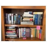 2 shelves of books