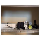 Bose computer speakers, hp printer, joy stick, speakers