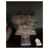3 lamp bases