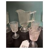 7” pitcher w/ 3 wines