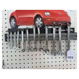 Metric and Standard end wrenches- excludes pictures and magnetic holders