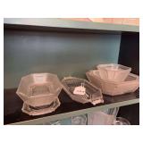 Pleat and panel dishes