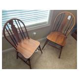Pair of bentwood chairs
