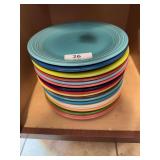 15 Fiesta dinner plates