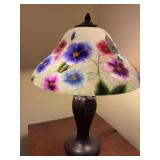 Stain glass style table lamp