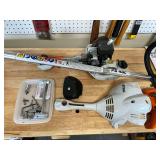 2 project weedeaters: newer Stihl FS40C and a homelite