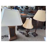 10106RS RIVER STONE TBL LAMP - MURRAY FEISS IMPORT LLC AND  8893PAL TABLE LAMP & SHADE - MURRAY FEISS IMPORT LLC AND 20392NR SANTIAGO BUFFET LAMP - KENROY HOME