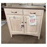 2 DOOR 2 TONE MAPLE SERVER - ARCHBOLD FURNITURE COMPANY