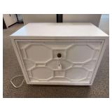 White Rachel Ray 2 drawer dresser