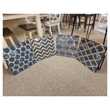 4 GOLD LEAF CANVAS BOXED OUT - STYLECRAFT HOME COLLECTION, INC. & 2 BIRD ART