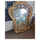 2 MIRRORS , HERMOSA WALL MIRROR -  - BASSETT MIRROR & BUMR 20X24 MIRROR