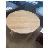 LIAM OAK ROUND COCKTAIL TABLE - BASSETT FURNITURE IND., INC