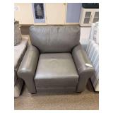 CAROLINA LEATHER SOCK ARM CHAIR - BASSETT FURNITURE IND., INC