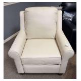 BASS  RECLINING LEATHER CHAIR - BASSETT FURNITURE IND., INC
