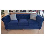 CHESTERFIELD SOFA & 2 PILLOWS W/ BLEND DOWN - CRAFTMASTER