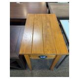 BIN PULL CHAIRSIDE TABLE