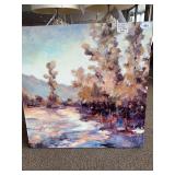PAINTING ON CANVAS, 40”sq