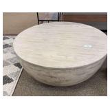 DRUM COCKTAIL TABLE TAHITI - BASSETT FURNITURE IND., INC