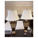 PR OF HIGH QUALITY TABLE LAMPS